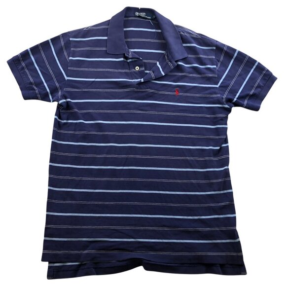 Polo Ralph Lauren Mens Shirts Large Lot Of Two Striped Polo & Pocket Tee Casual - Picture 2 of 9